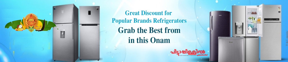 Onam offer - top brand-Refrigerators