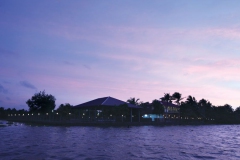 Grand Ayur Island-backwater-vew-in-the-night