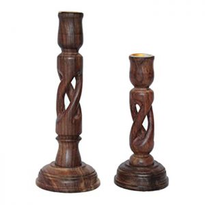 handicraft-wooden-candle-stand