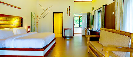 Vayal Veedu Nature Resort room in Wayanad