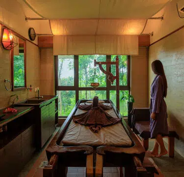 Ayurveda spa in Wayanad offering traditional healing therapies and a relaxing wellness ambiance.