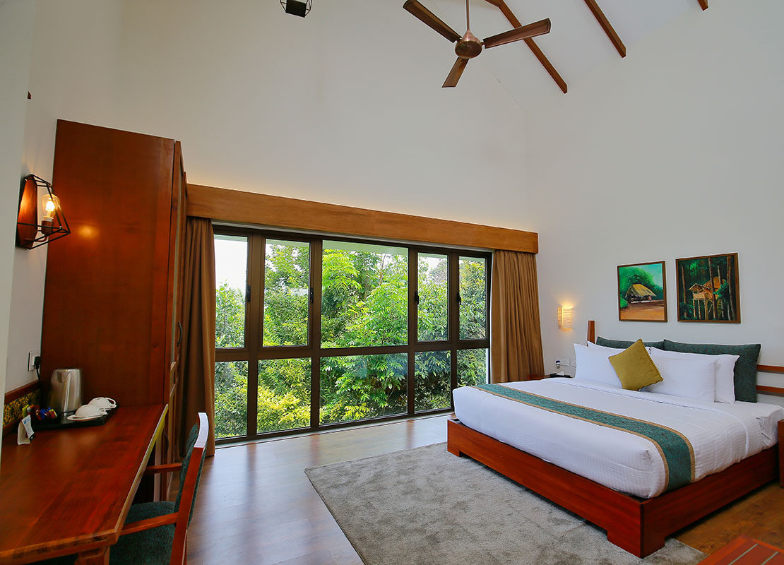 Morickap Resort in Wayanad, Kerala – luxury hill-station resort with scenic valley views, infinity pool, and elegant villas.