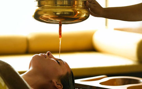 Ayurveda therapy session at Warmth Lake Haven resort in Alleppey with serene backwater surroundings